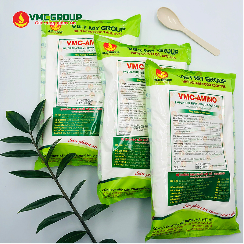 VMC Amino giup cai thien huong vi cho thuc pham
