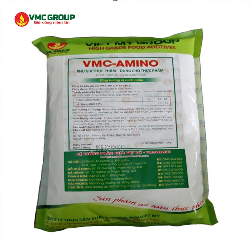 VMC Amino la chat dieu vi trong thuc pham