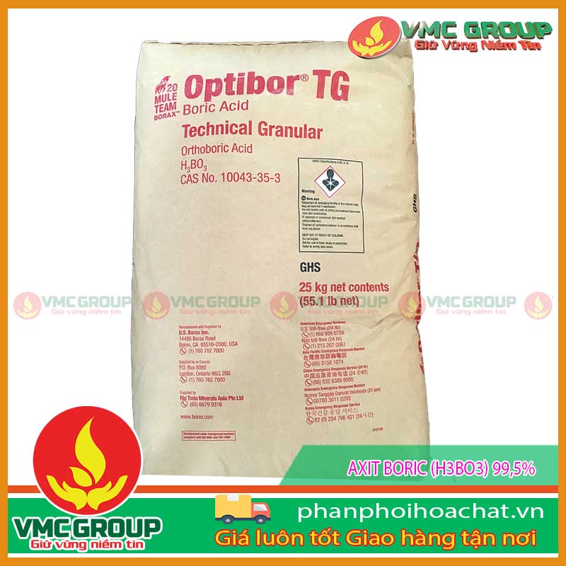 Acid Boric My bao 25kg Acid Boric My bao 25kg