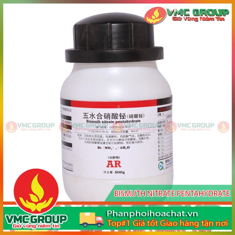 Bi(NO3)3.5H2O - BISMUTH NITRATE PENTAHYDRATE