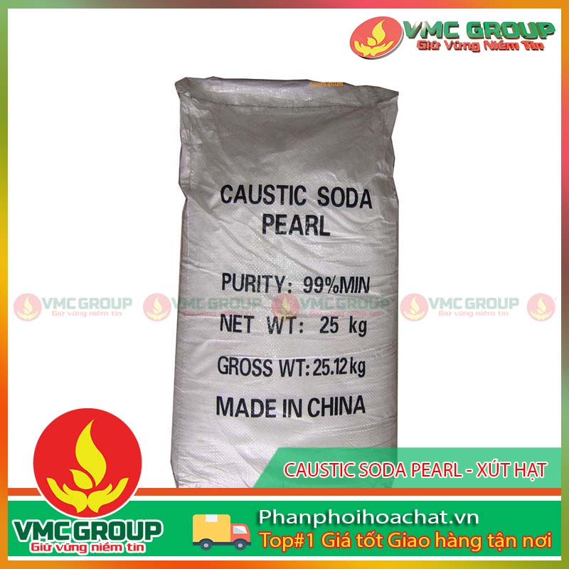 CAUSTIC SODA PEARL – NaOH (TRUNG QUOC) 99% PPHCVM