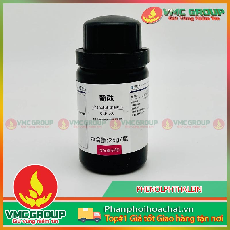 PHENOLPHTHALEIN C20H14O4 TRUNG QUOC