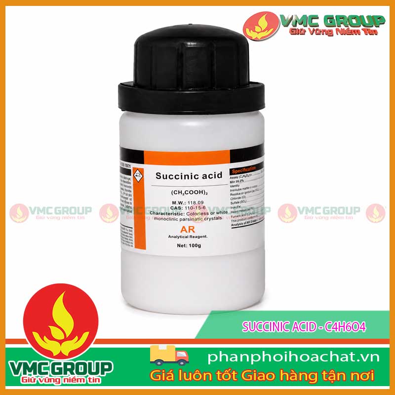 SUCCINIC ACID - C4H6O4 SUCCINIC ACID - C4H6O4