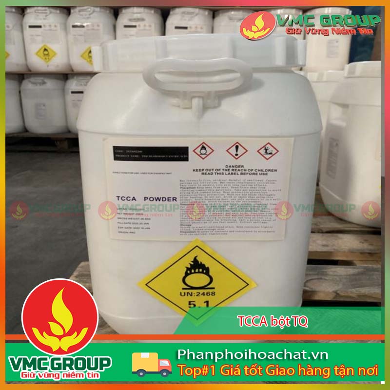 CHAT KHU TRUNG TCCA 90% BOT TRUNG QUOC THUNG 25KG PPHCVM