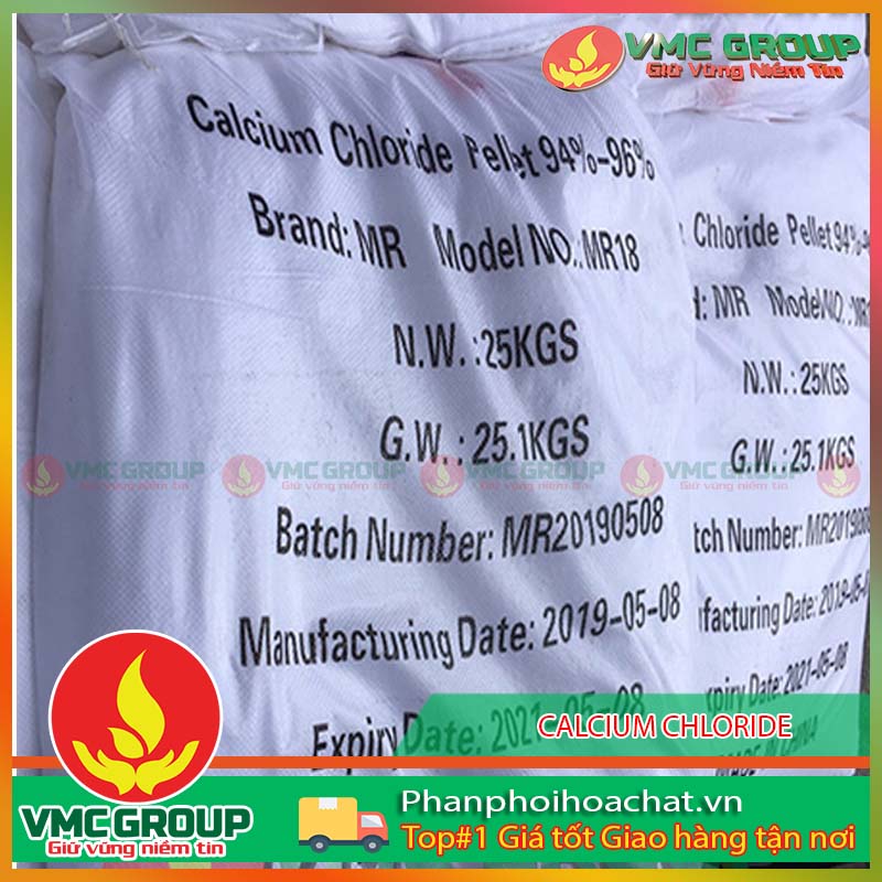 CALCIUM CHLORIDE CACL2 94 -96% trung quoc bao 50kg