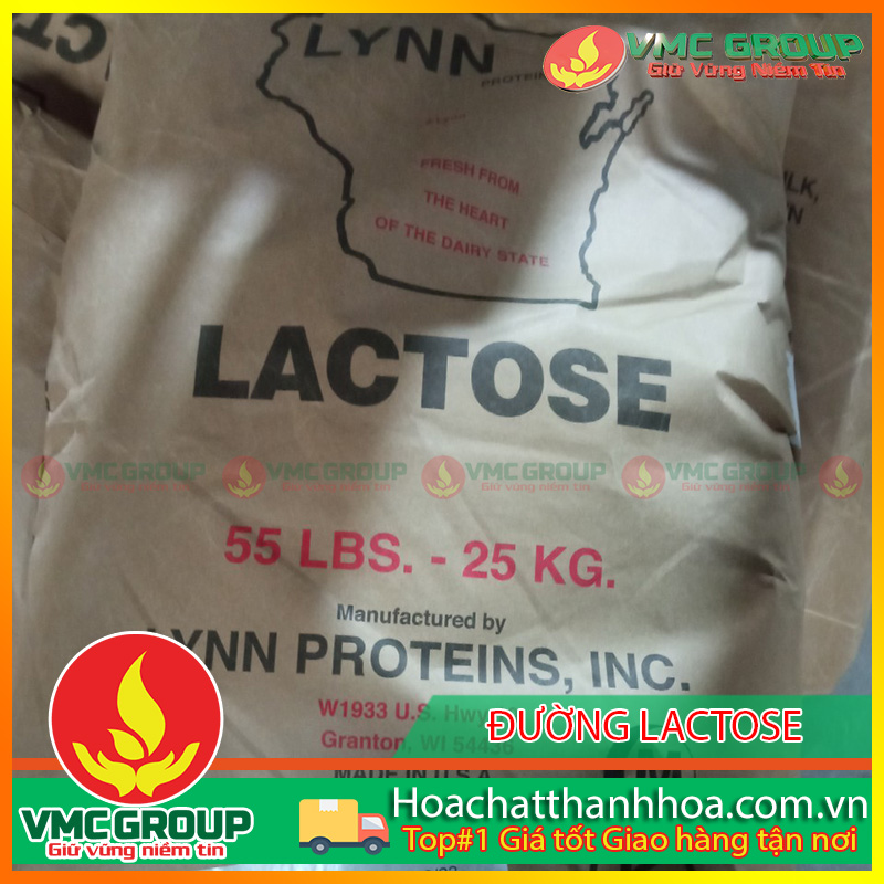 Đường lactose được ứng dụng trong nhiều lĩnh vực