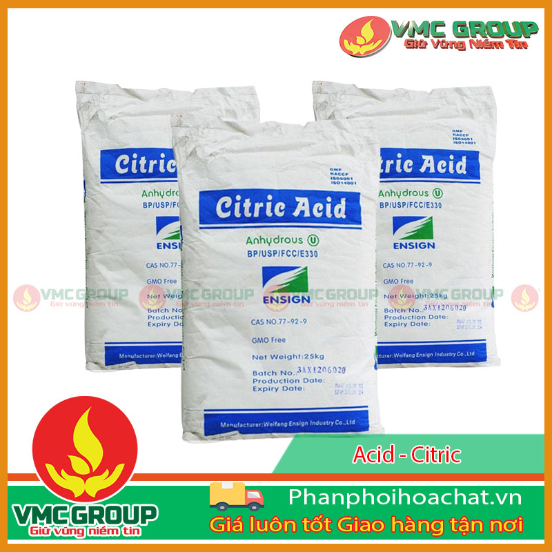 Mua Citric acid tại Việt Mỹ chất lượng cao