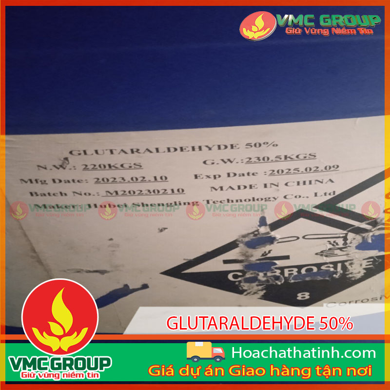 Mua Glutaraldehyde tại Việt Mỹ đảm bảo chất lượng