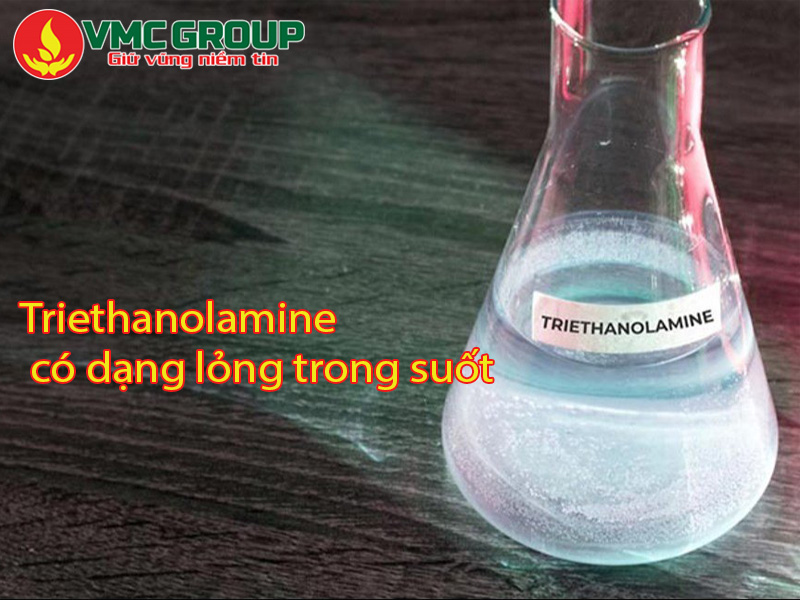 Tính chất của Triethanolamine: