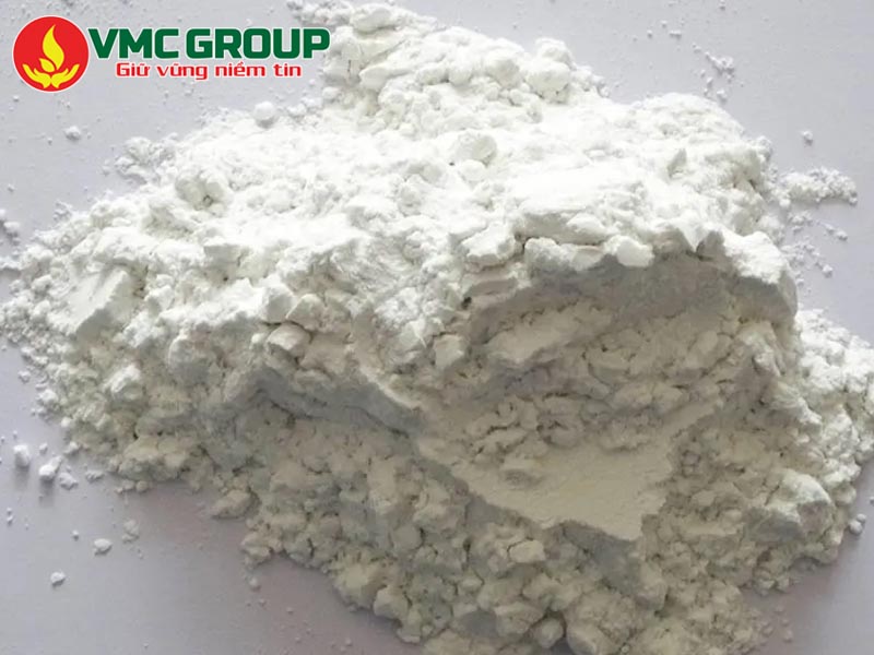 Diatomite có dạng bột màu trắng