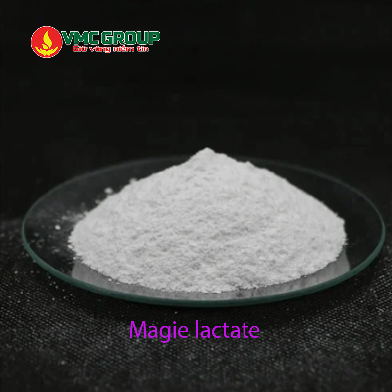 Magie lactate thường tồn tại ở dạng bột màu trắng