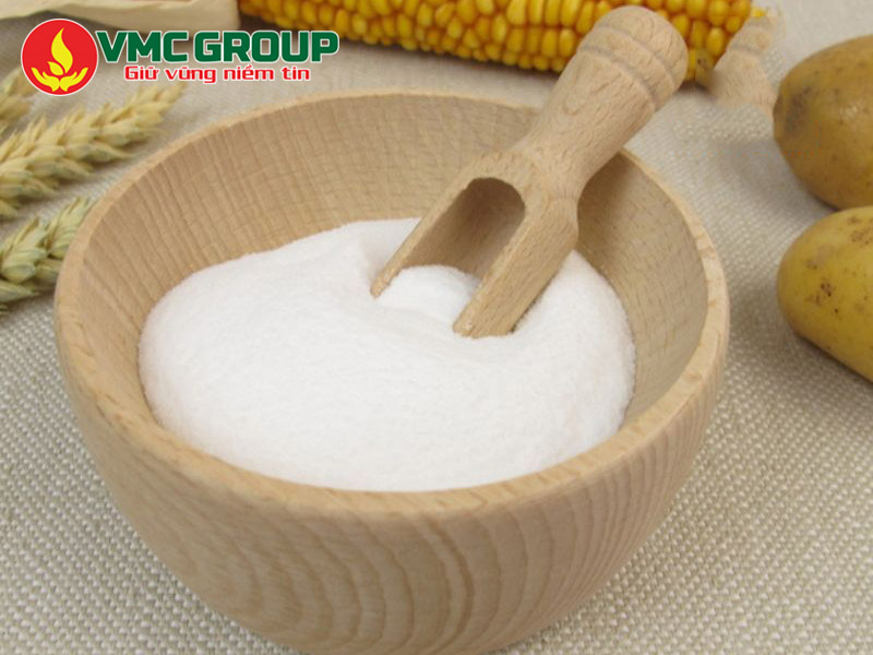 Đường Dextrose Monohydrate có dạng bột mịn màu trắng