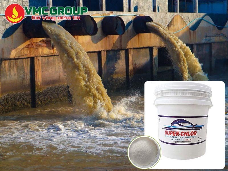 Ứng dụng của Clorin Trung Quốc xô tròn trong xử lý nước thải