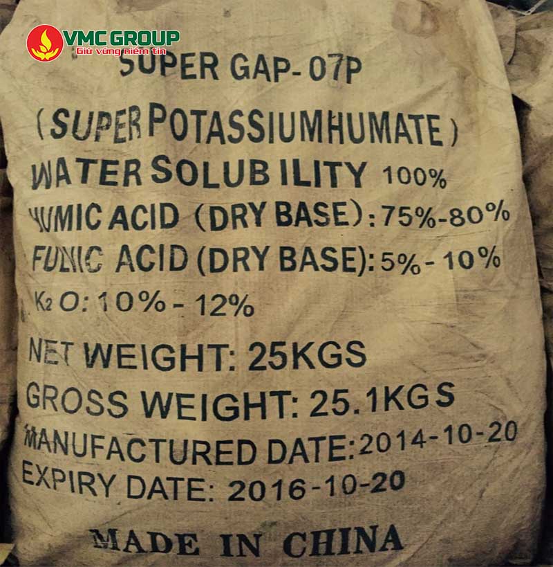 Mua Potassium humate tại Việt Mỹ cam kết chất lượng