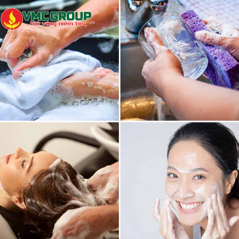 Dung môi MEA có ứng dụng trong sản xuất chất tẩy rửa và mỹ phẩm