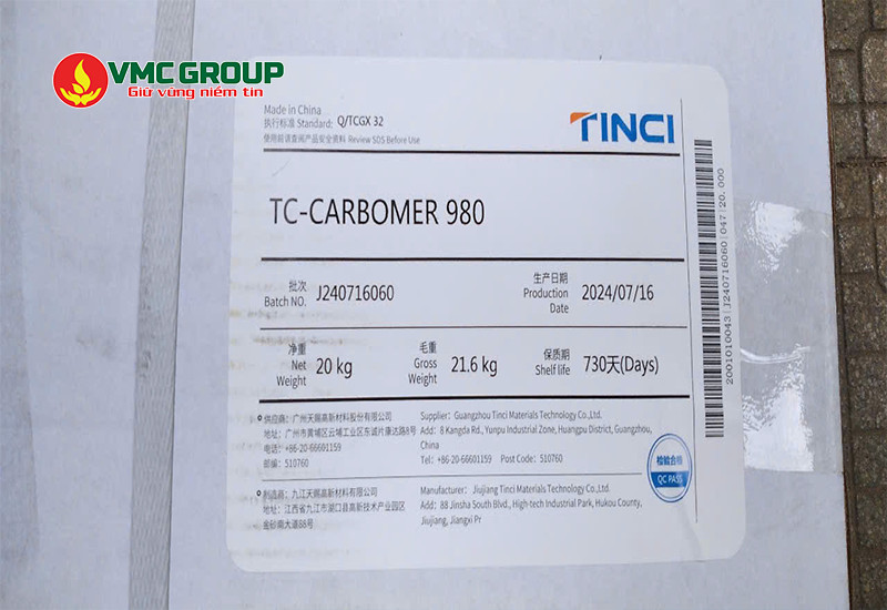 Mua chất tạo gel Carbomer tại Việt Mỹ giá tốt