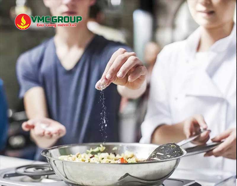 Muối Thái được dùng làm gia vị món ăn