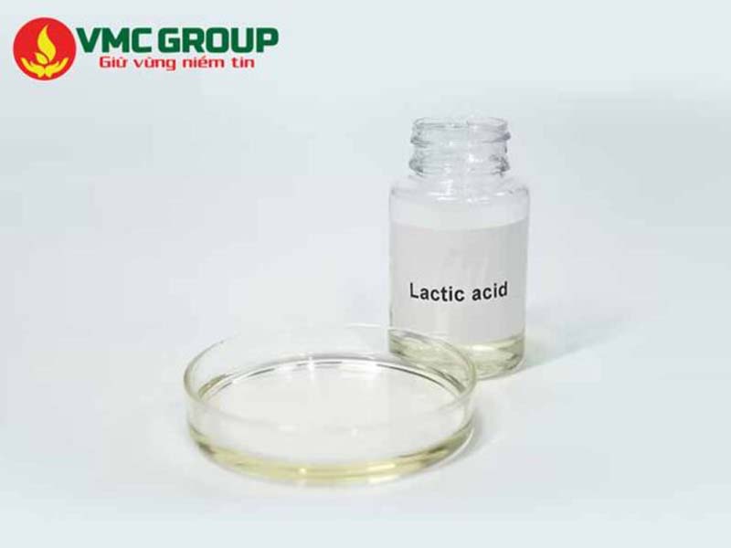 Acid Lactic có dạng lỏng không màu