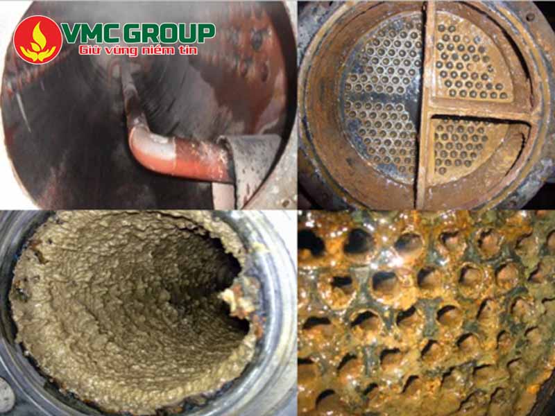 Acetic acid công nghiệp dùng để tẩy rửa cặn khoáng ở đường ống nước, máy móc thiết bị