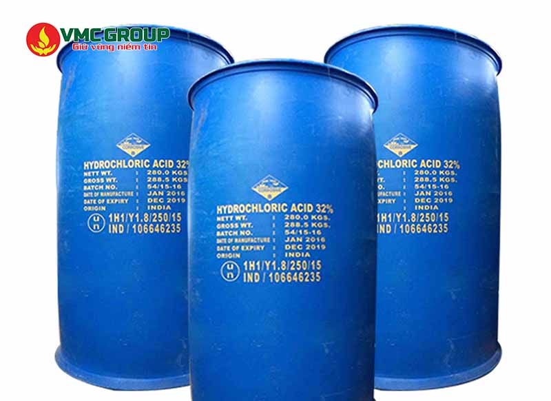 Axit HCl giúp tẩy xi măng hiệu quả