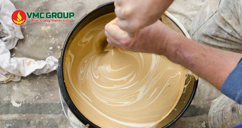 Dung môi pha sơn nước giúp làm loãng sơn gốc nước