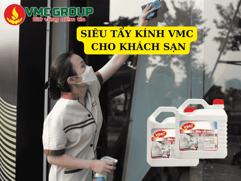 Nước tẩy kính cho khách sạn